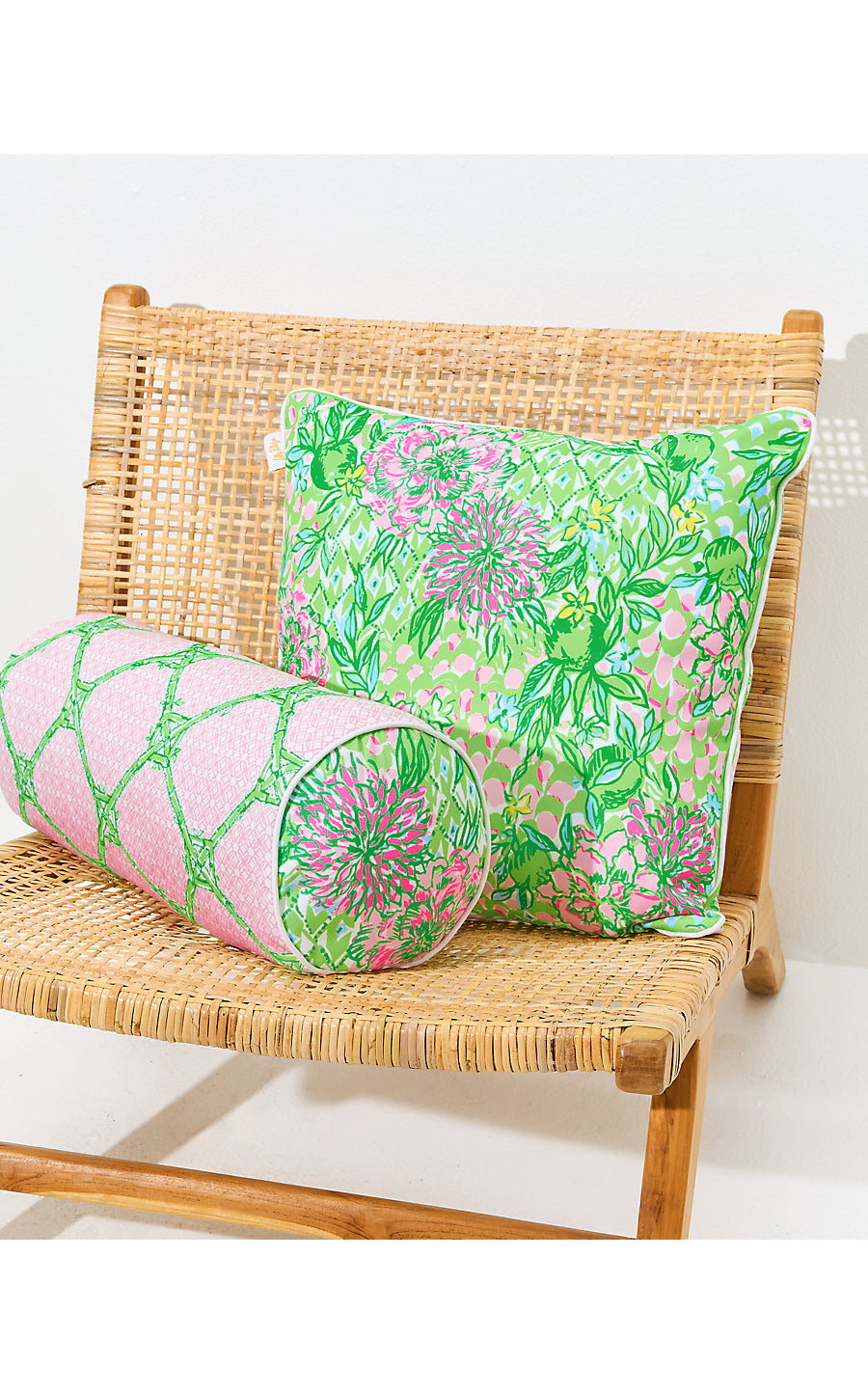 Large Pillow, Lime Feeling Good