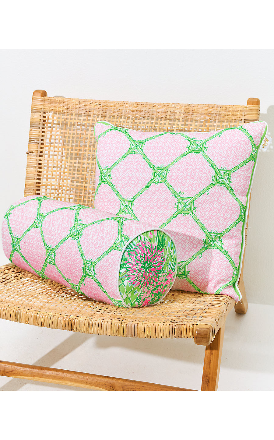 Large Pillow, Lime Feeling Good