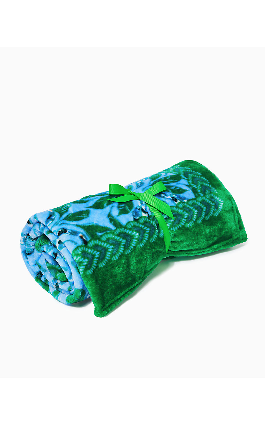 PARADISE ENGINEERED BLANKET, BON BON BLUE LEAPIN LEOPARDS ENGINEERED BLANKET