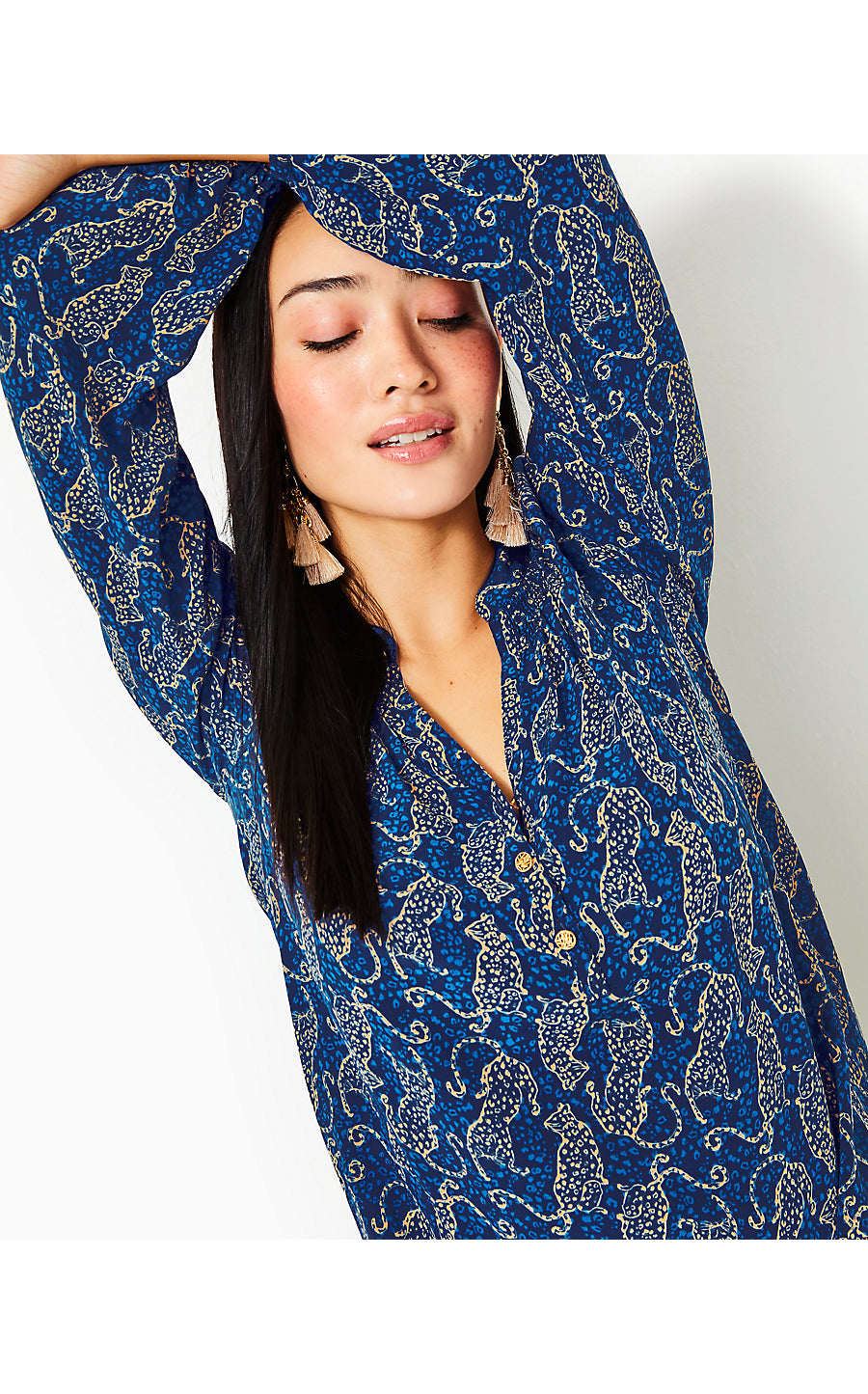 ELSA TOP, LOW TIDE NAVY EASY TO SPOT