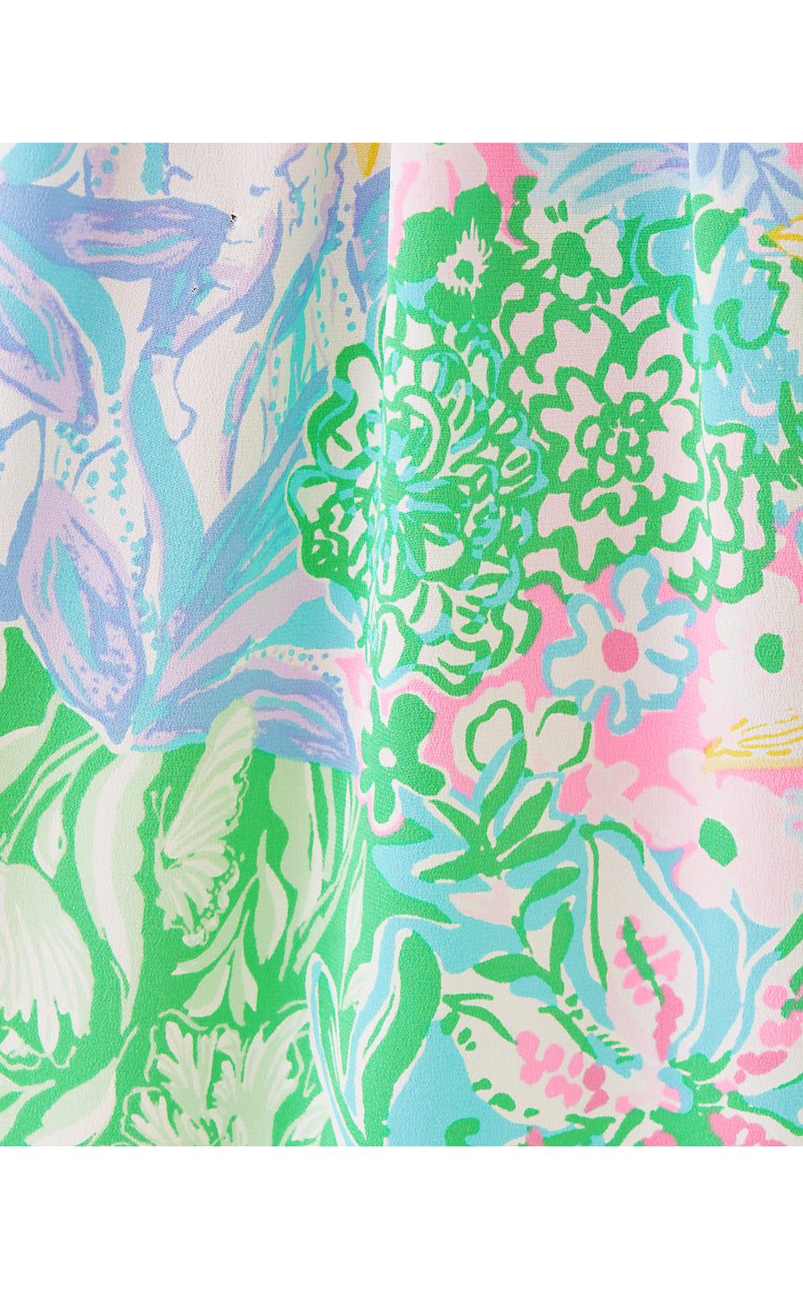 ELSA TOP, MULTI BRIGHT DELIGHT PATCH