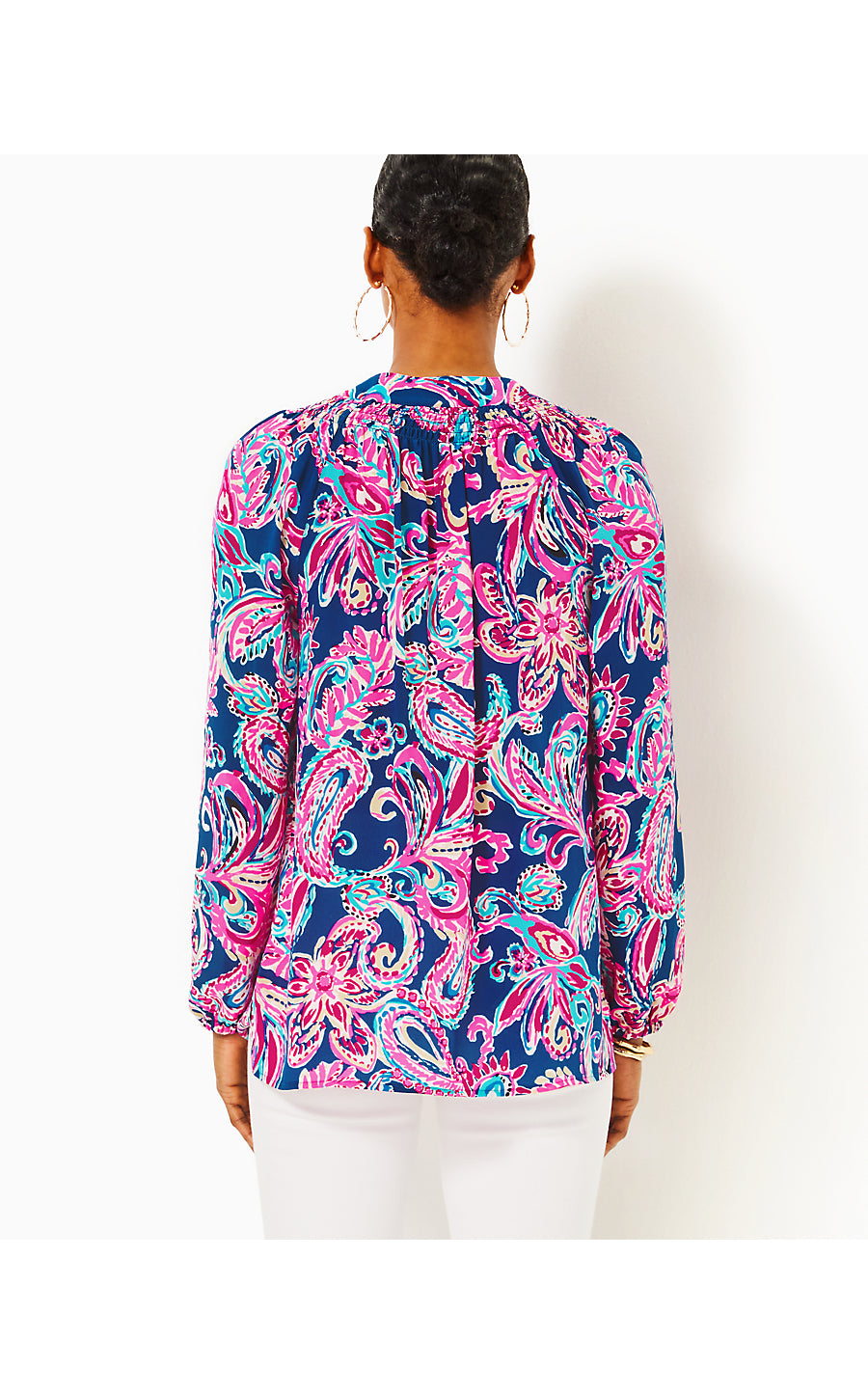 ELSA TOP, MULTI FLITTING ABOUT