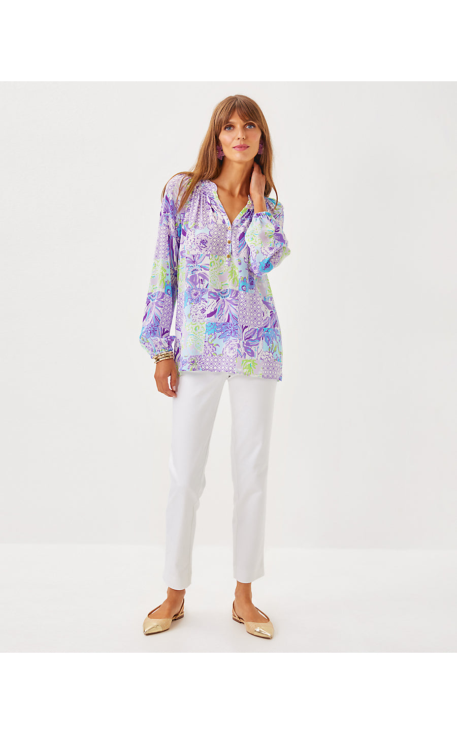 ELSA TOP, MULTI JUICY STORY PATCH