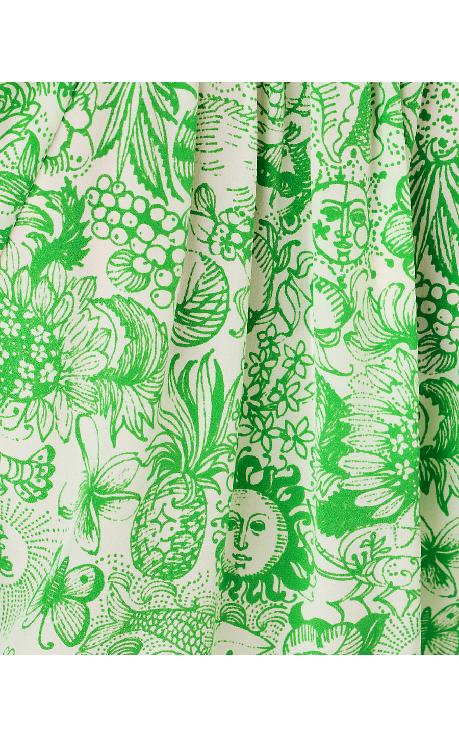 ELSA TOP, PUTTING GREEN LIL FLEUR DE LILLY