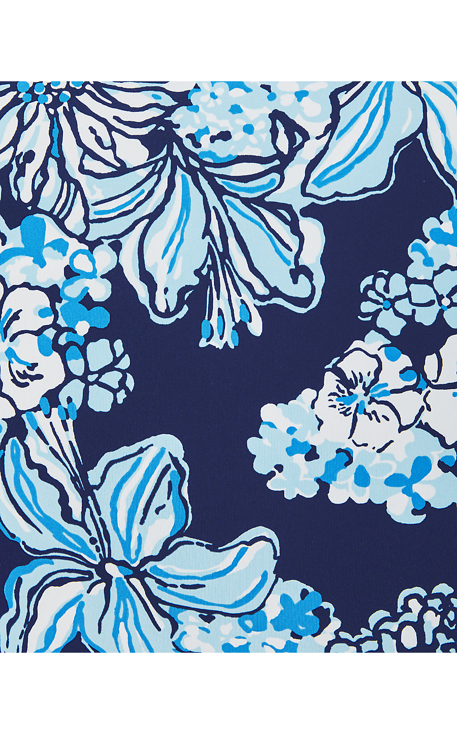 JOHANA SLEEVELESS COVERUP, LOW TIDE NAVY BOUQUET ALL DAY