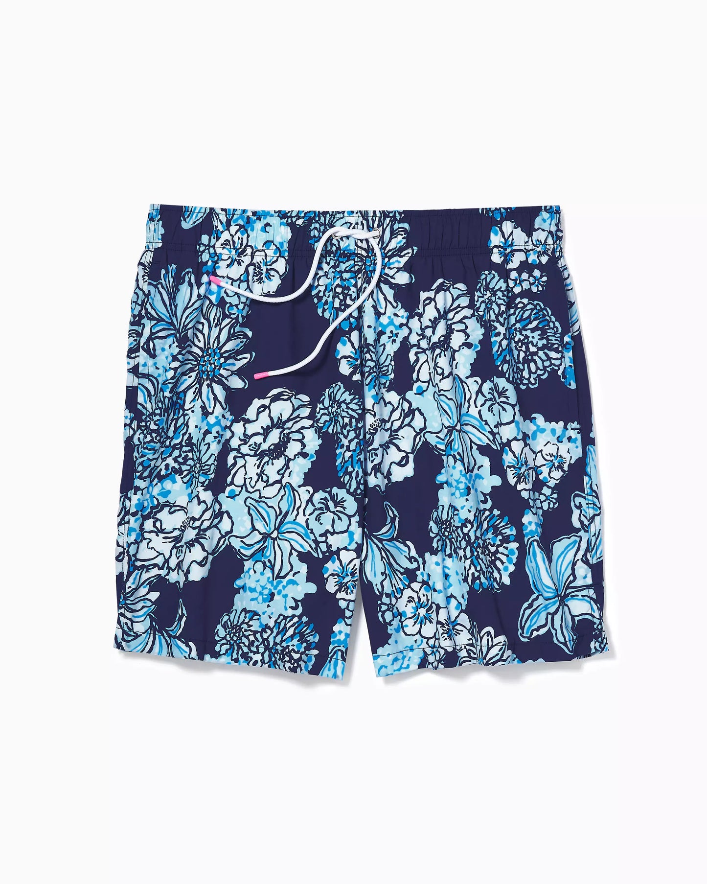 MENS CAPRI TRUNK, LOW TIDE NAVY BOUQUET ALL DAY