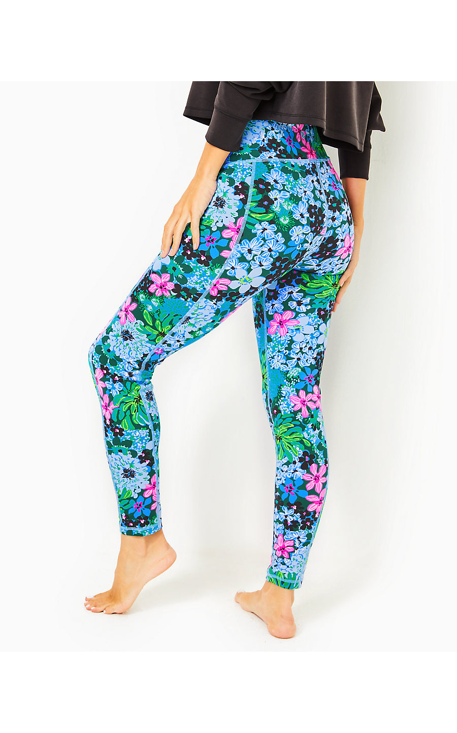 WEEKENDER HIGH RISE LEGGINGS, MULTI SOIREE ALL DAY