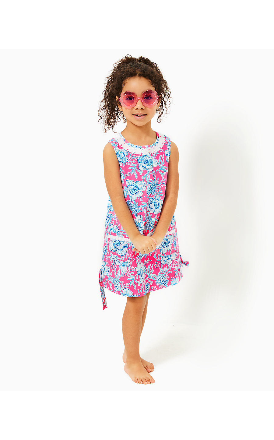 LITTLE LILLY CLASSIC SHIFT, ROXIE PINK WAVE N SEA