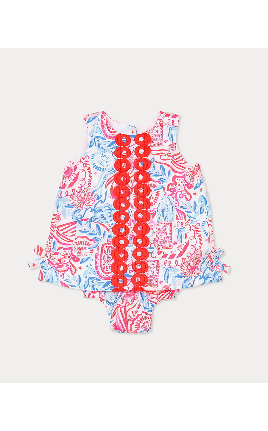 BABY LILLY SHIFT, RESORT WHITE LIL SUN SEA SAND