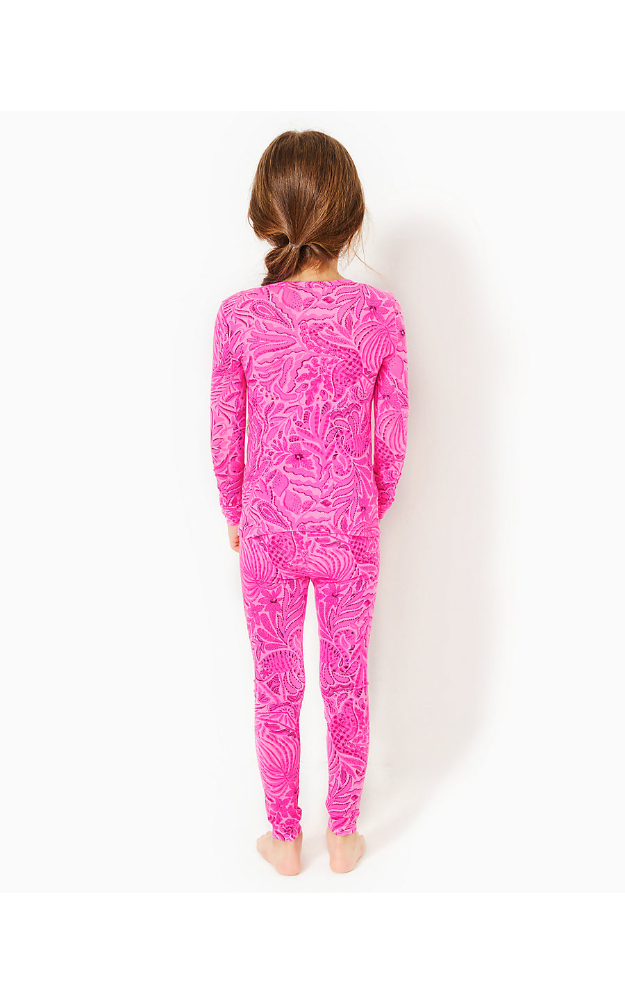 SAMMY PAJAMA SET, CERISE PINK PINKIE PROMISES