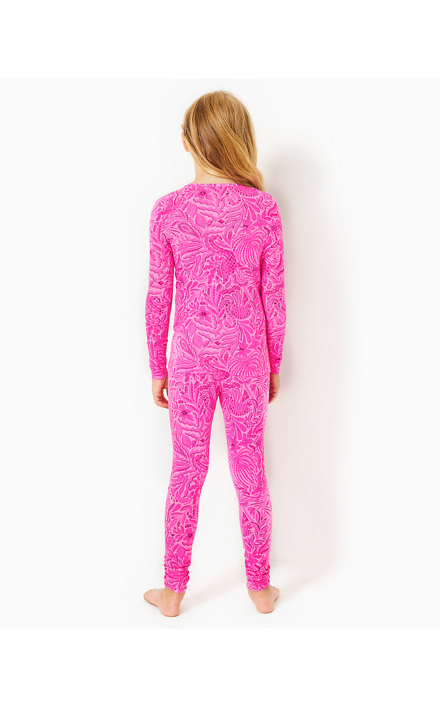 SAMMY PAJAMA SET, CERISE PINK PINKIE PROMISES