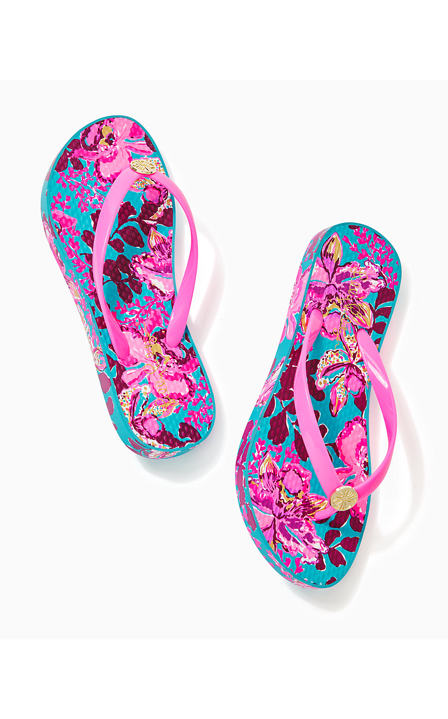 POOL FLIP FLOP, BLUE RHAPSODY ORCHID YOU NOT SHOE