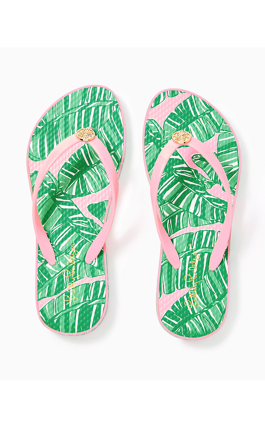 POOL FLIP FLOP, CONCH SHELL PINK LETS GO BANANAS SHOE