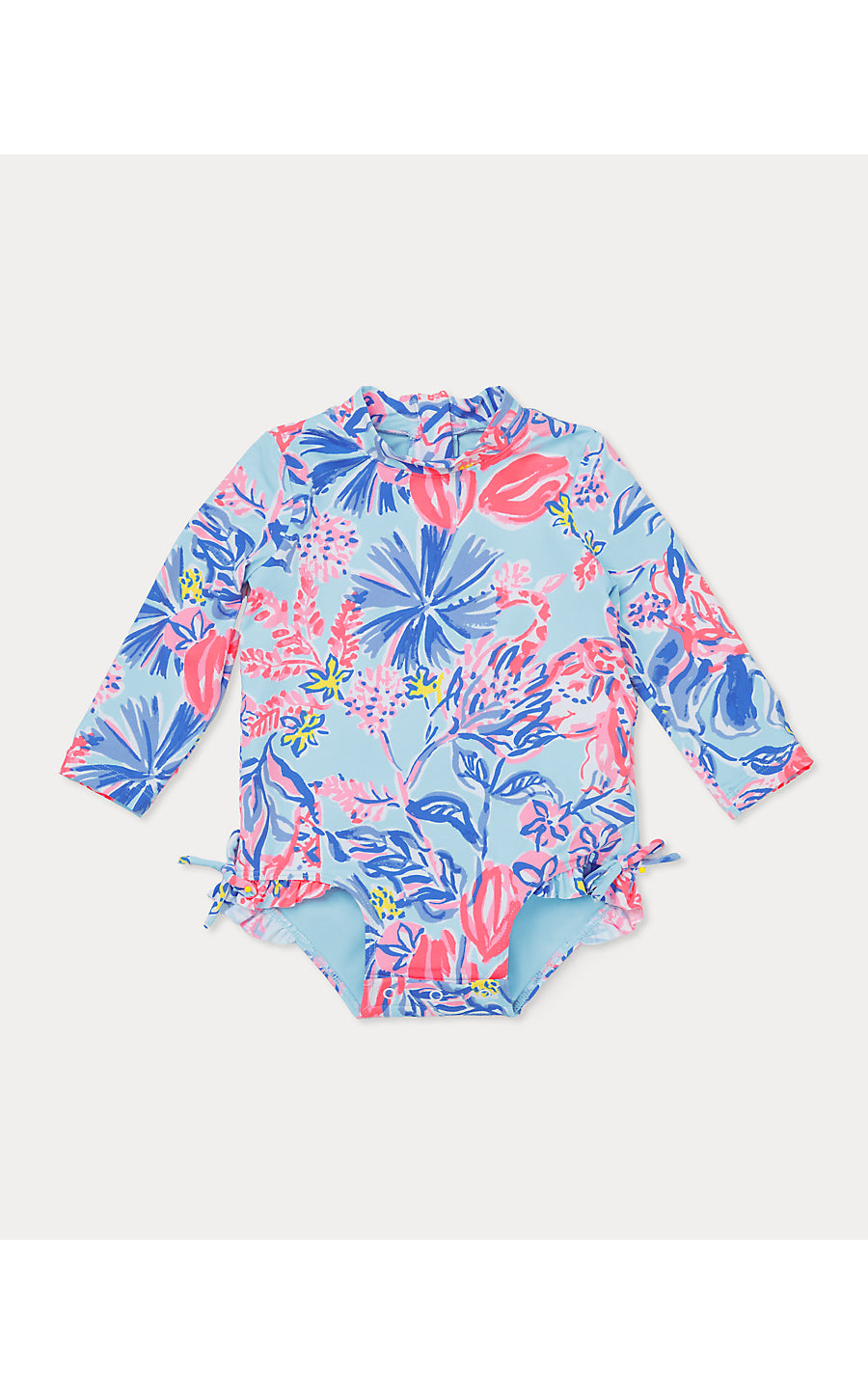 IDELLA INFANT SWIMSUIT UPF 50+, MULTI ELEPHANT SPLASH