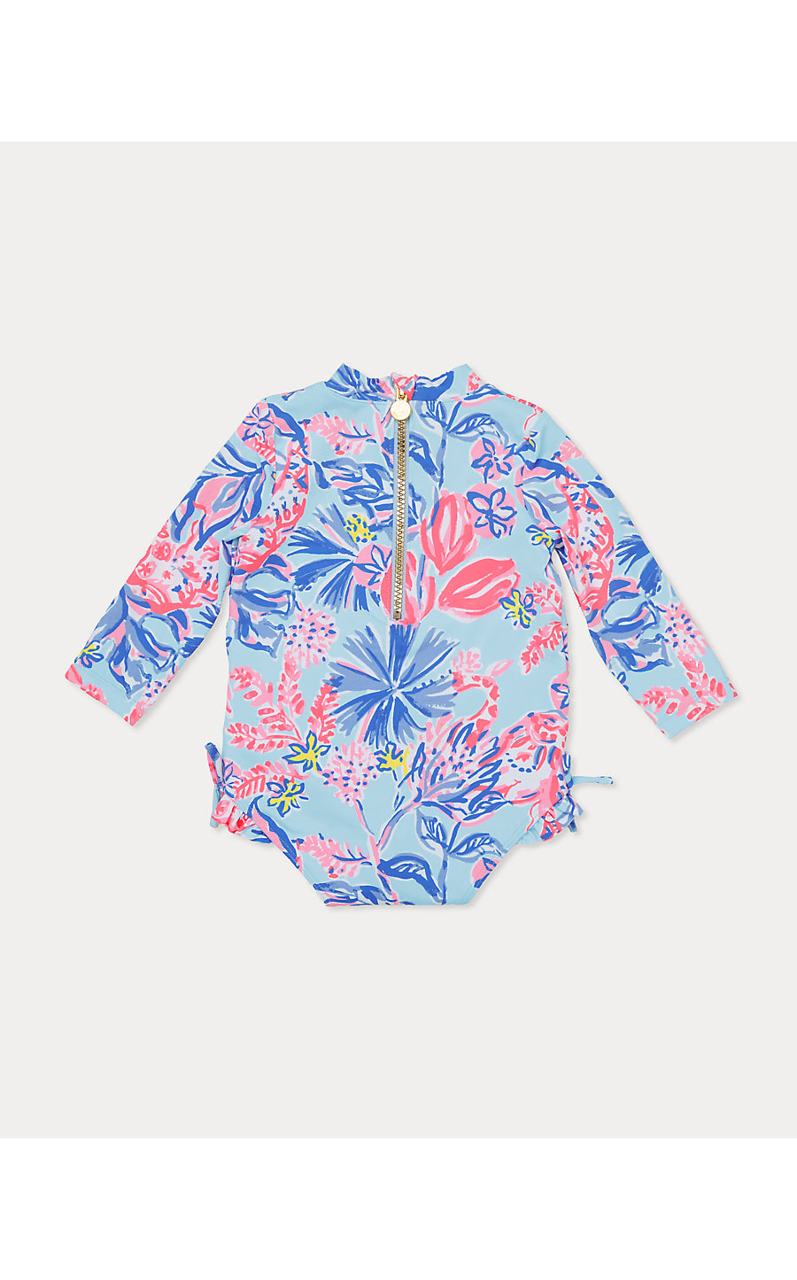 IDELLA INFANT SWIMSUIT UPF 50+, MULTI ELEPHANT SPLASH