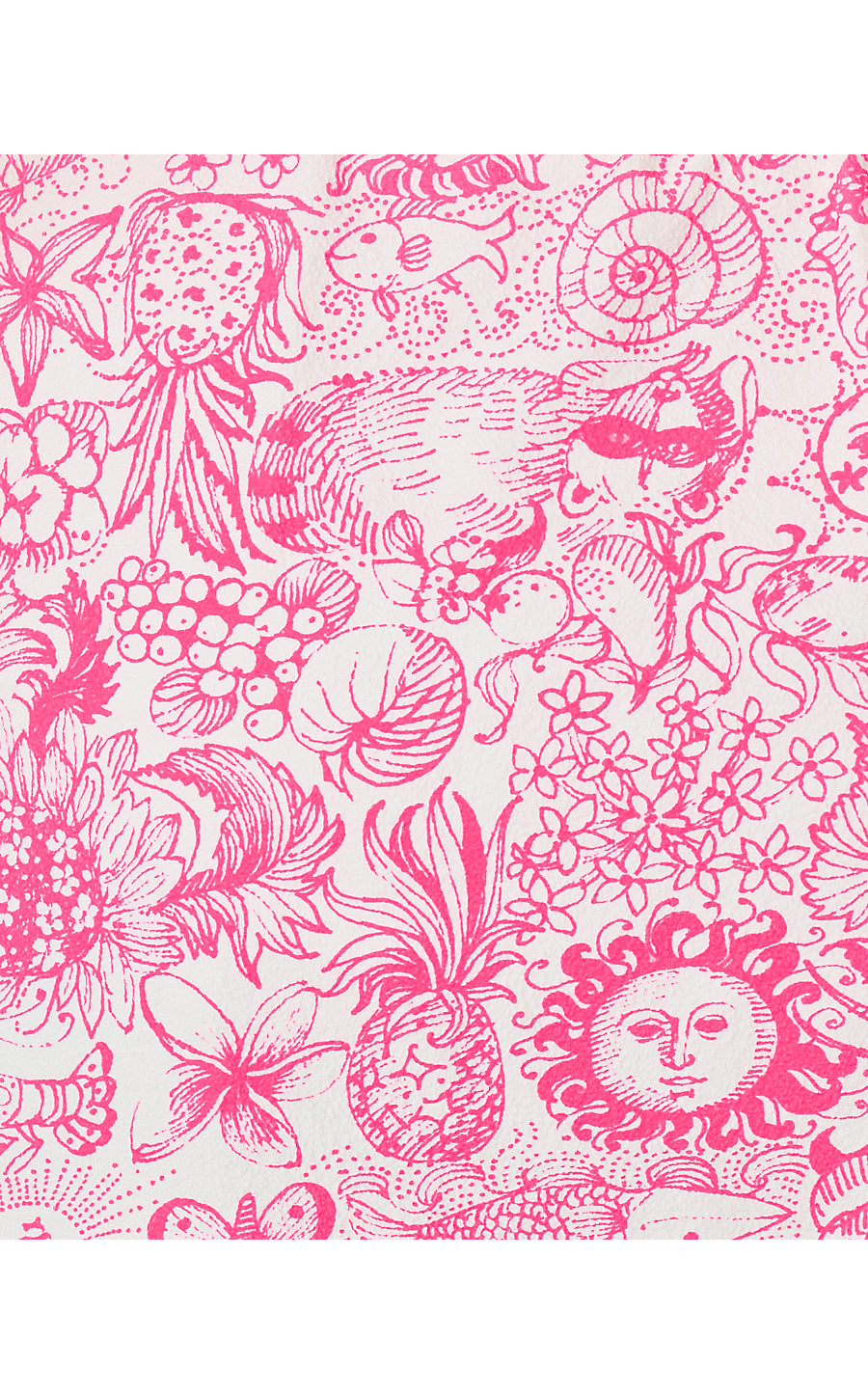 LEVEN TOP, CHERRY BLOSSOM PINK LIL FLEUR DE LILLY