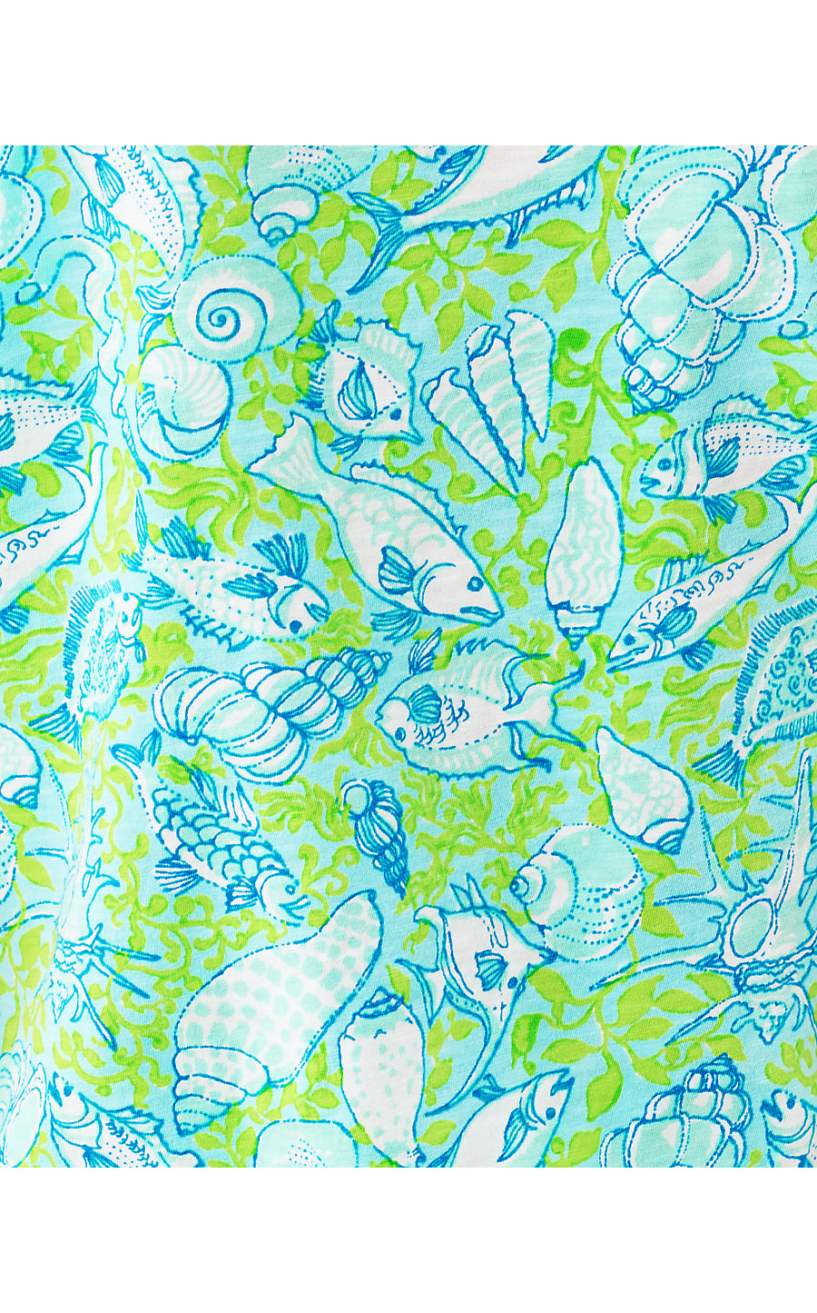 ETTA SCOOP-NECK, DAY DREAM BLUE THROW ME A LINE