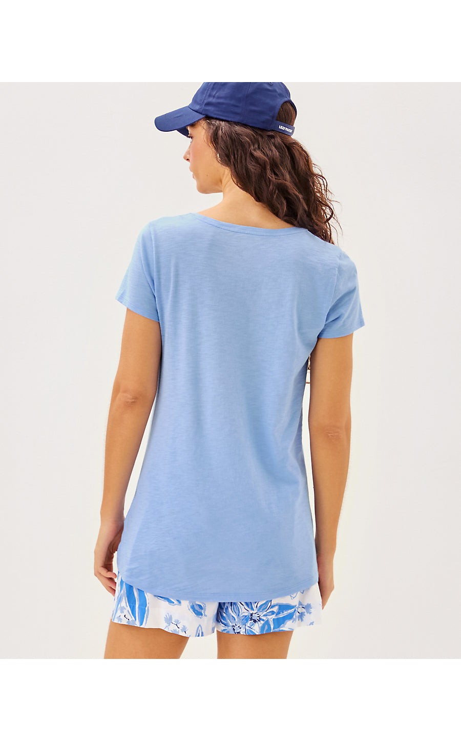 ETTA SCOOP-NECK, JACARANDA BLUE