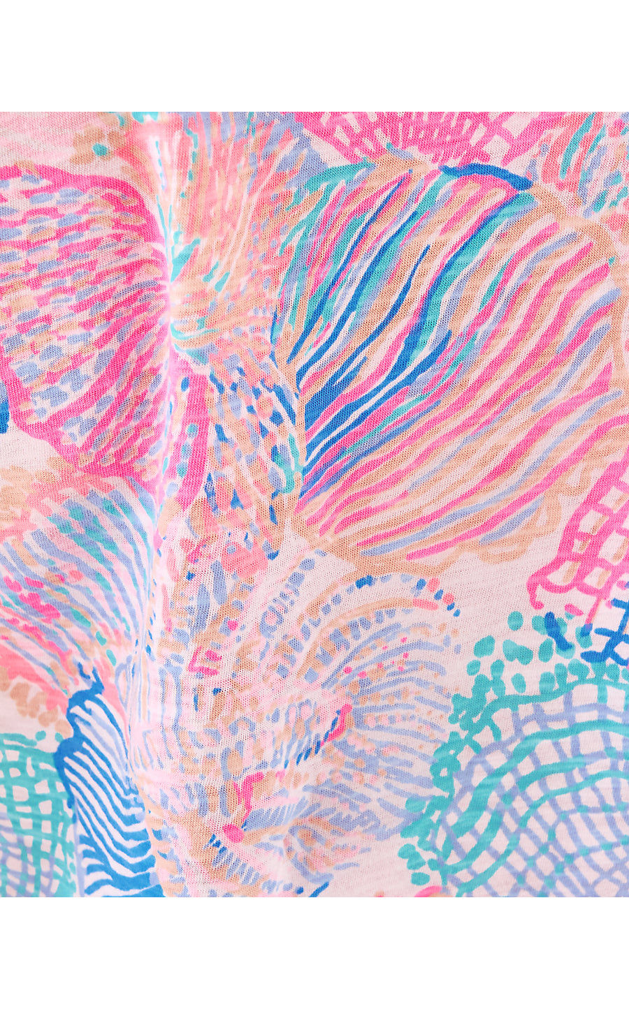 ETTA SCOOP-NECK, MULTI ROAR OF THE SEAS