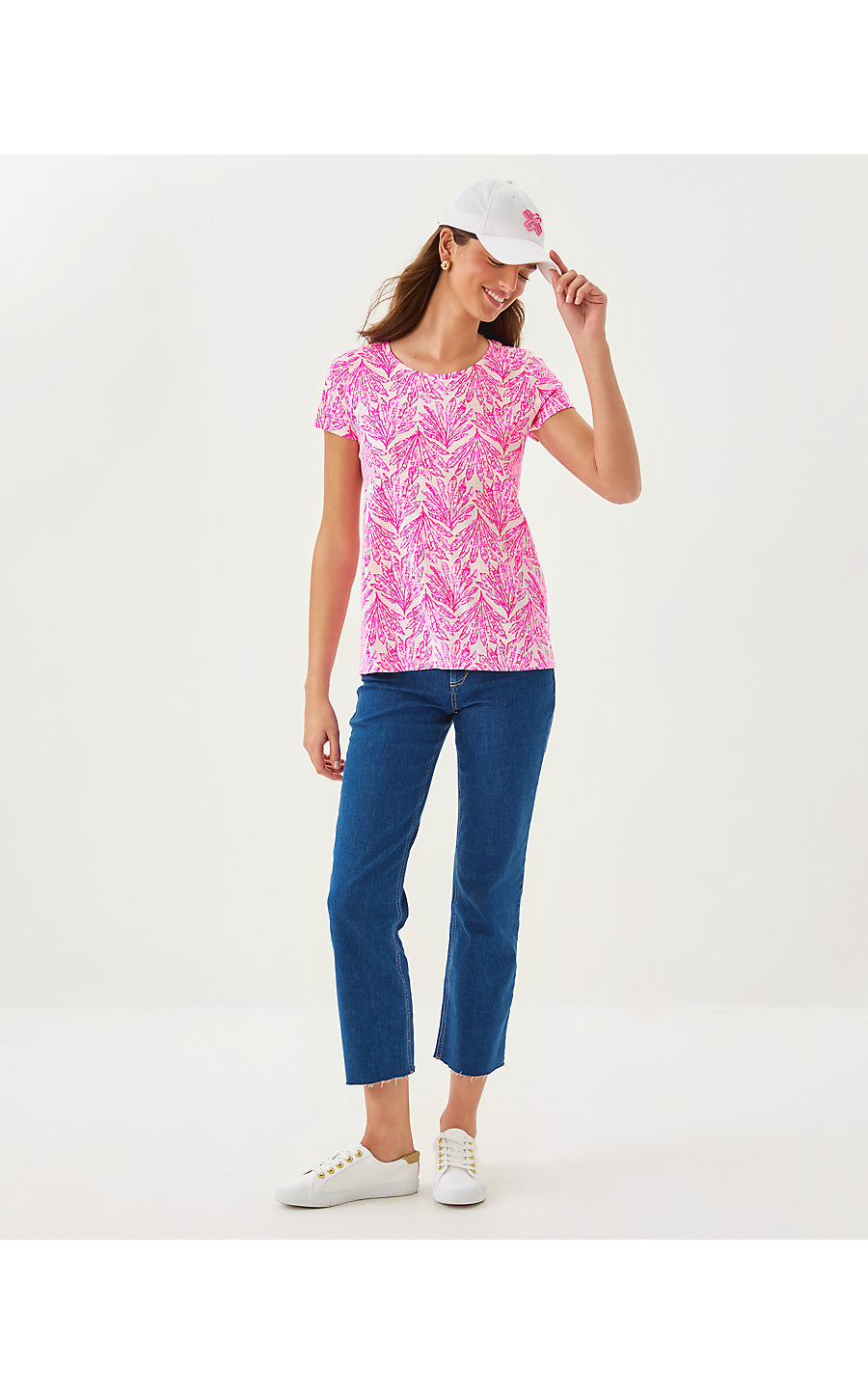 ETTA SCOOP-NECK, PINK BLISS SHADY BABE