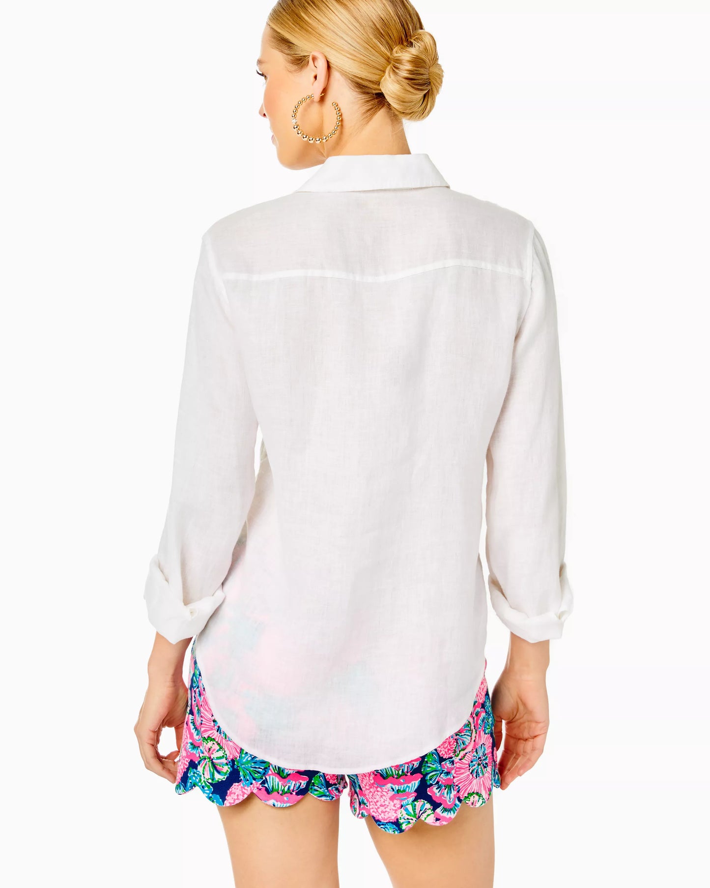 SEA VIEW BUTTON DOWN, RESORT WHITE