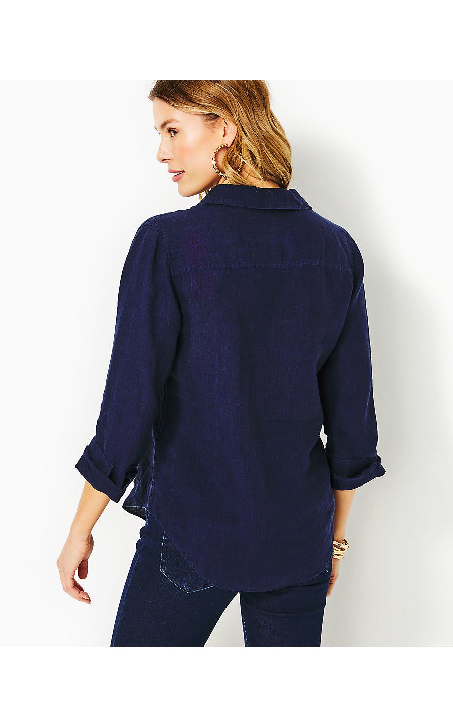 SEA VIEW BUTTON DOWN, TRUE NAVY x TRUE NAVY