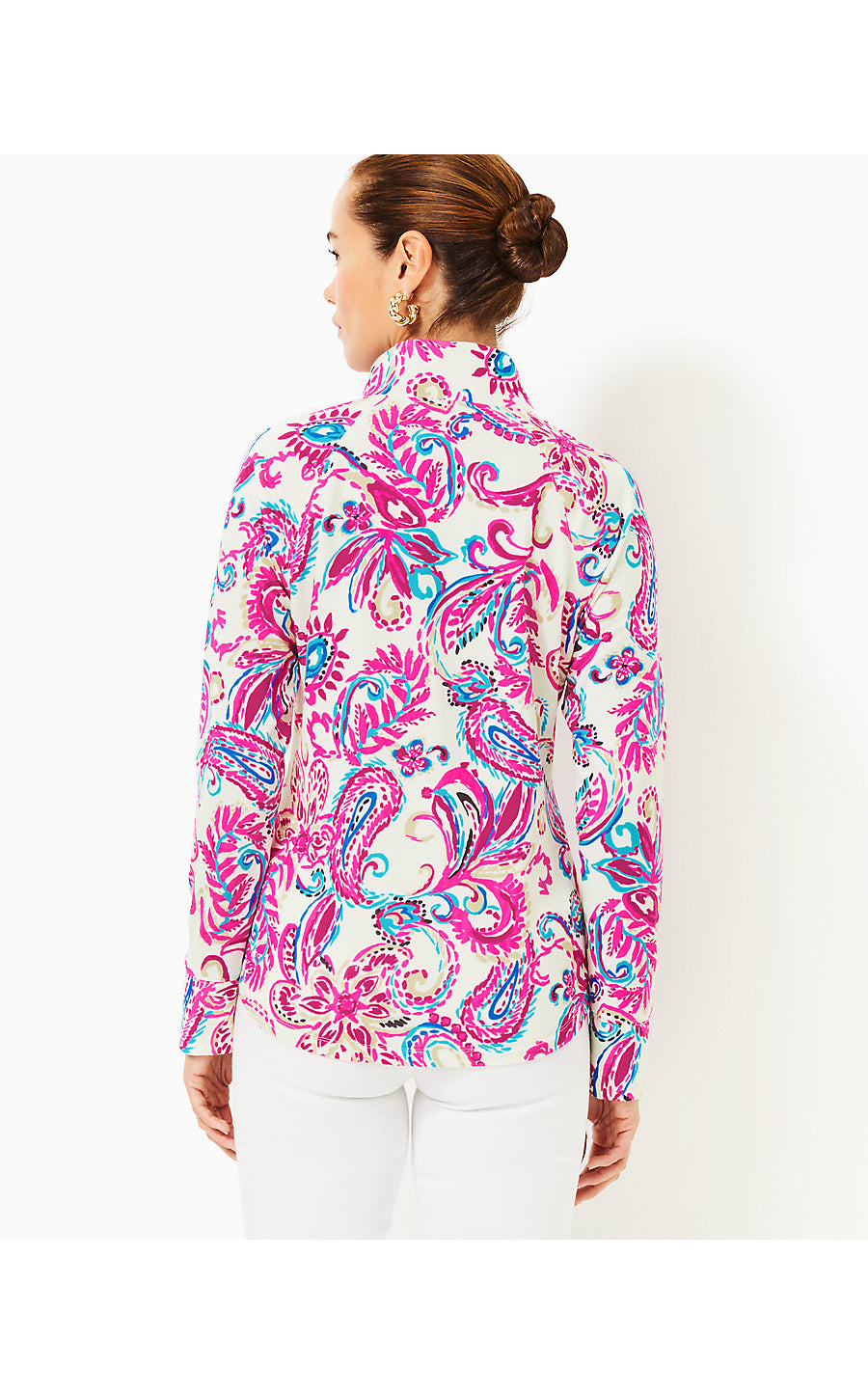UPF 50+ SKIPPER POPOVER, COCONUT FLITTING ABOUT