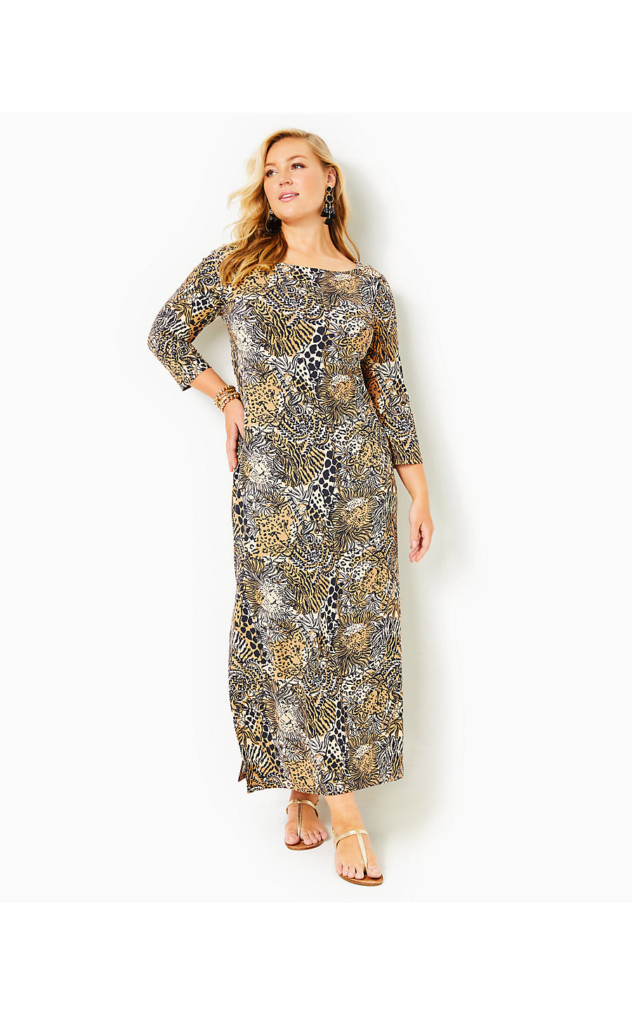 SERALINA UPF 50+ MAXI, RATTAN WALK ON THE WILD SIDE
