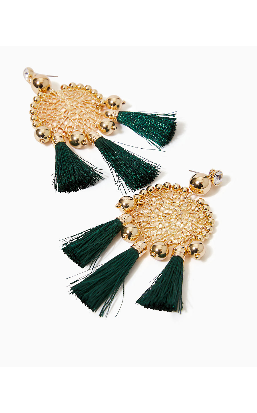 SEA DREAMER EARRINGS, EVERGREEN