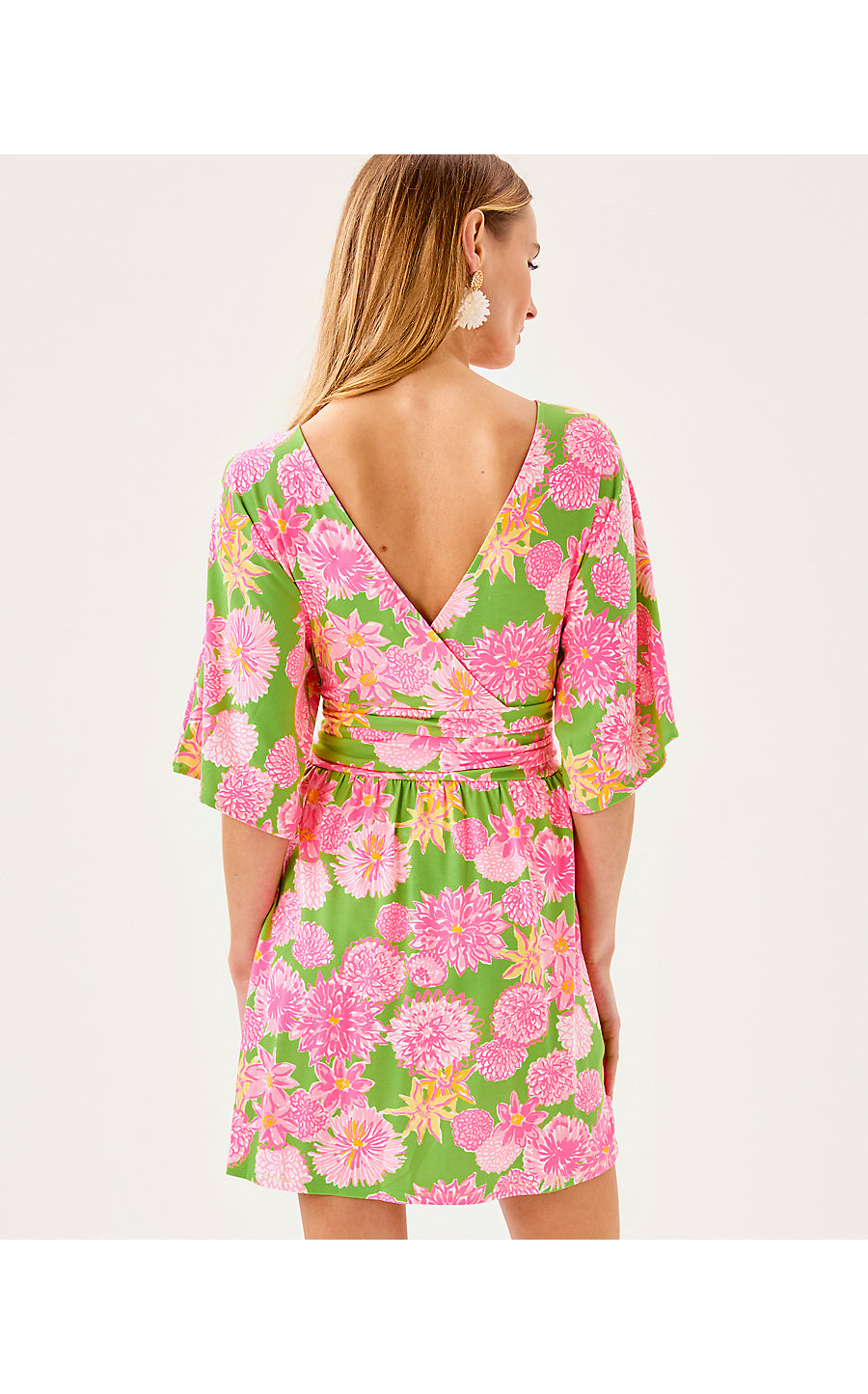PARIGI KNIT SKORT ROMPER, MULTI SEASIDE GARDEN
