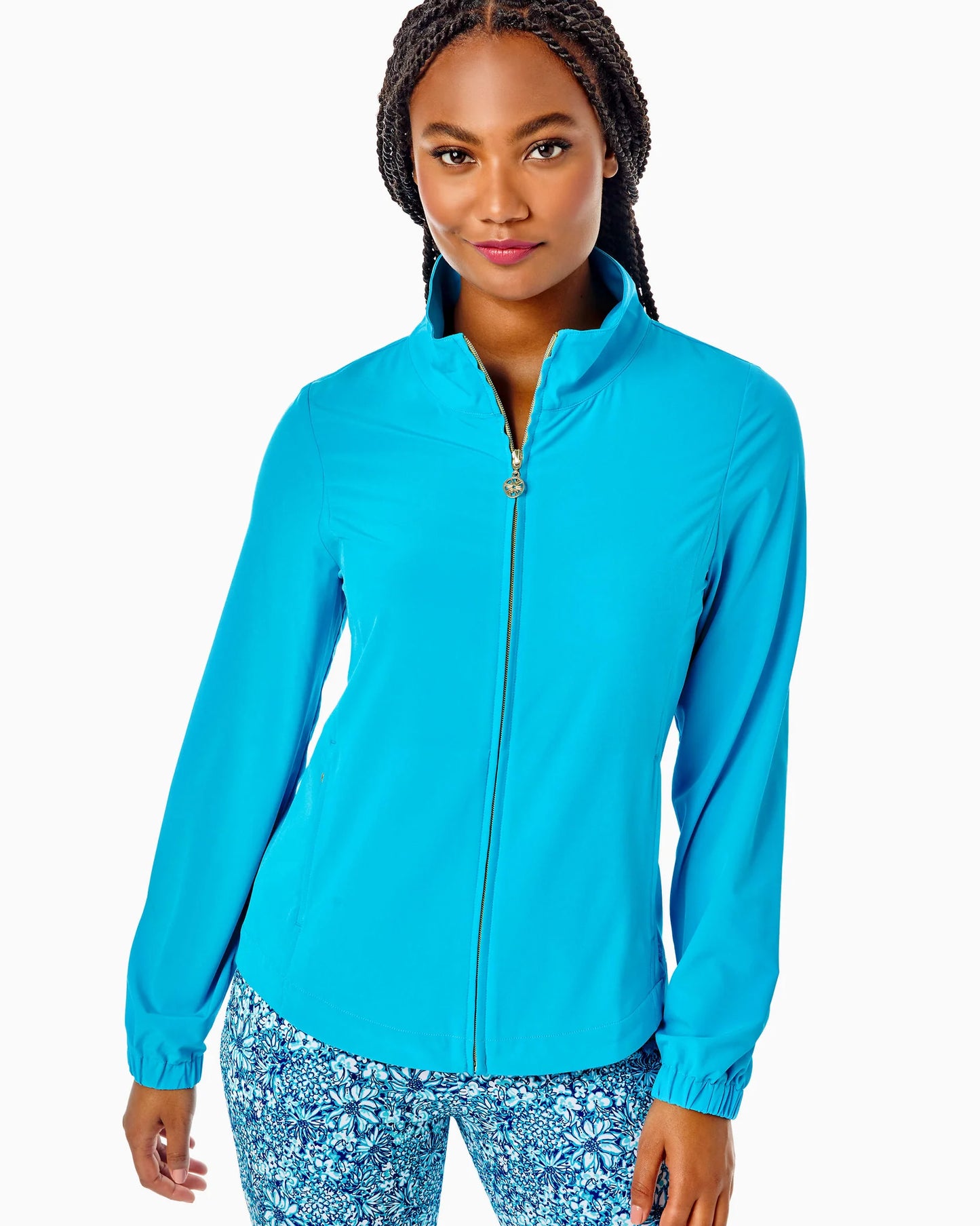 SANYA PERFORMANCE JACKET, CUMULUS BLUE