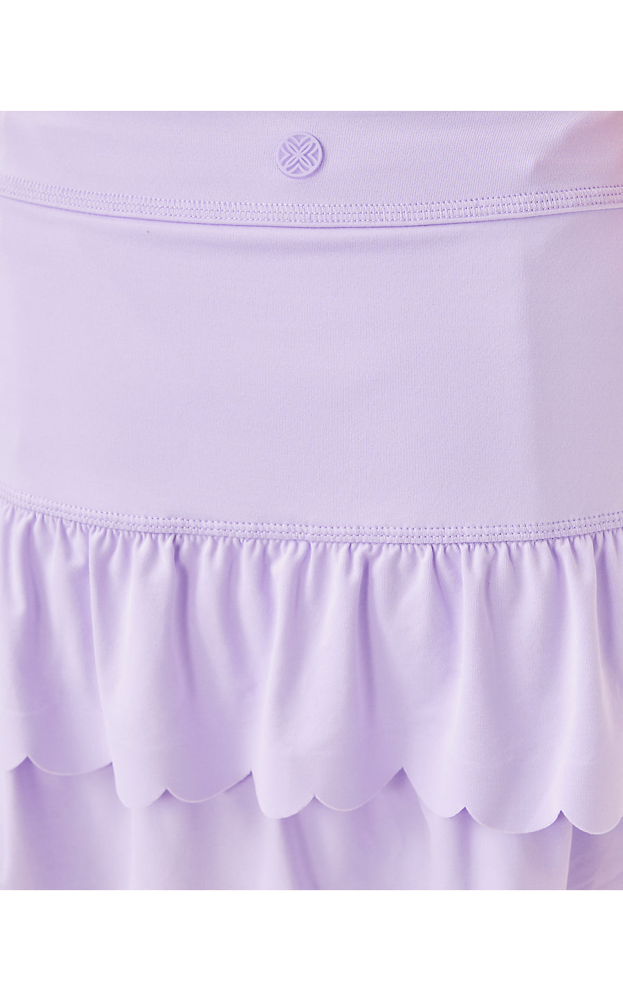 MIESHA SCALLOP SKORT UPF 50+, WATER HYACINTH