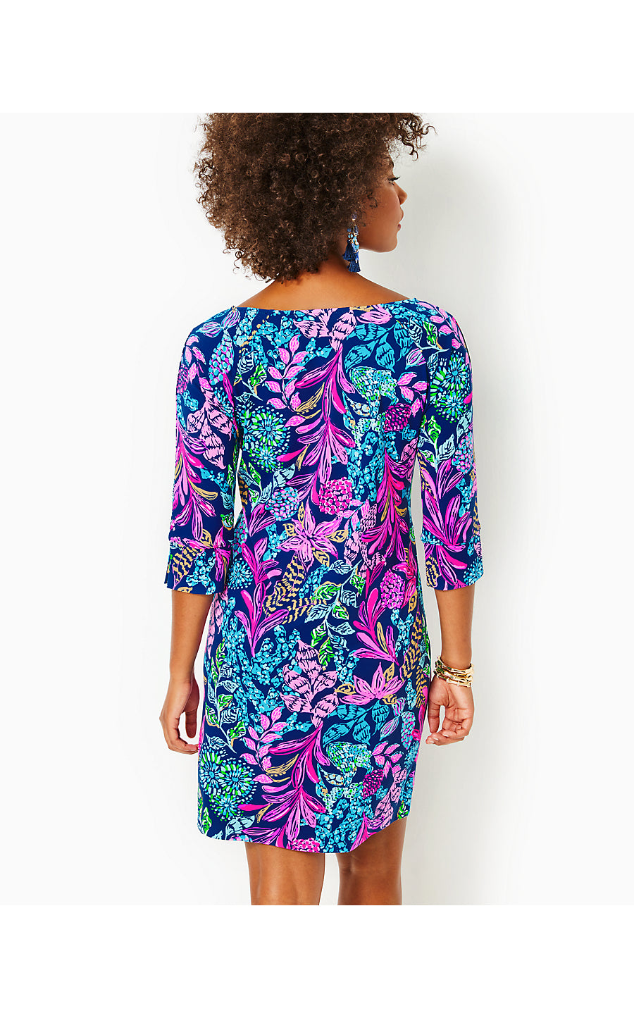 BRAEDYN UPF 50+ DRESS, AEGEAN NAVY CALYPSO COAST
