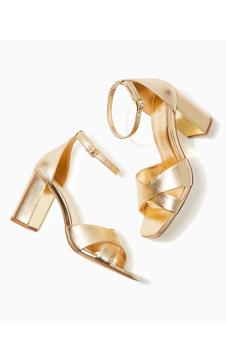 KENDALL SANDAL, GOLD METALLIC