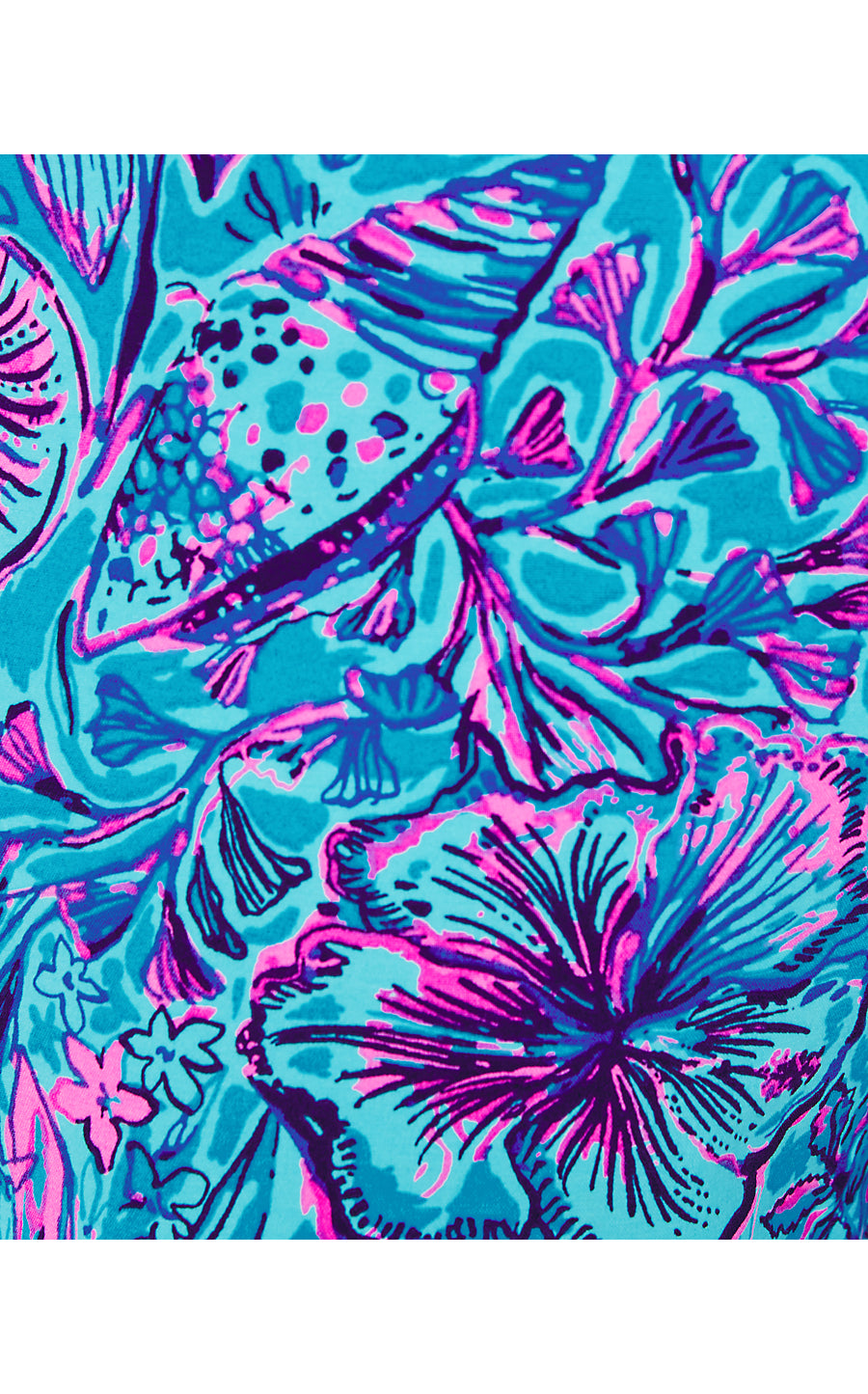 GRETCHEN HIGH RISE SHORT, BREAKWATER BLUE SHELLS N BELLS