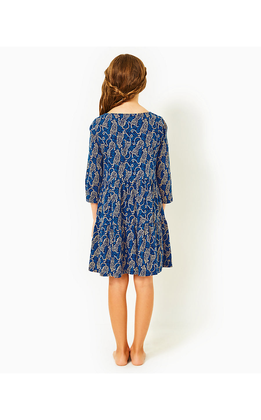 MINI GEANNA DRESS, LOW TIDE NAVY EASY TO SPOT