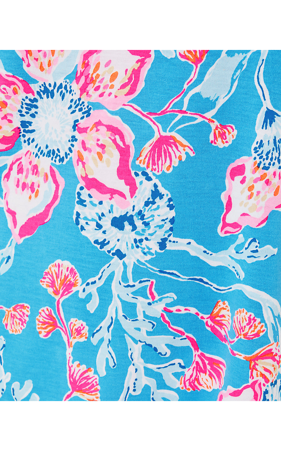 EASLEY SHORT SLEEVE DRESS, MULTI BAHAMIAN RHAPSODY
