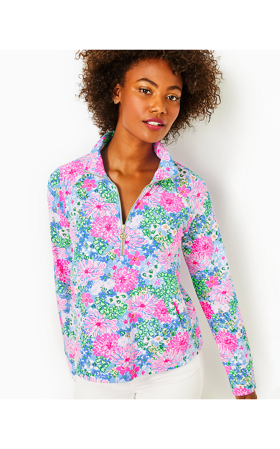 MELENA UPF 50+ POPOVER, MULTI LIL SOIREE ALL DAY
