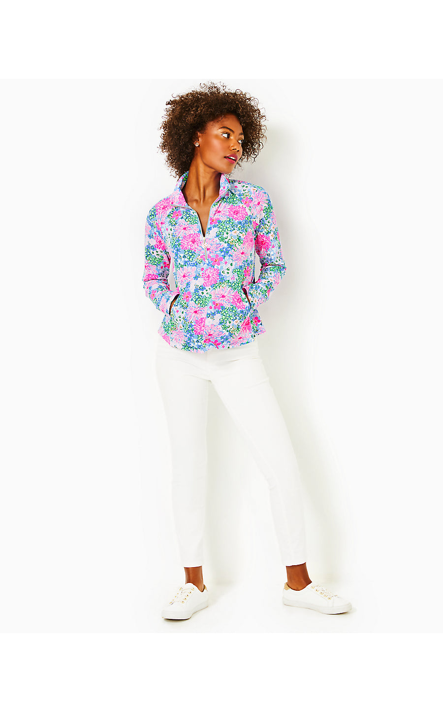 MELENA UPF 50+ POPOVER, MULTI LIL SOIREE ALL DAY