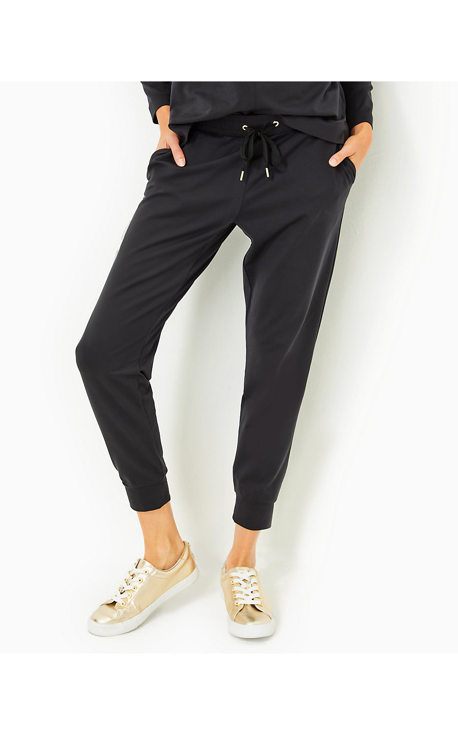 LILLABETH UPF 50+ PANT, BLACK