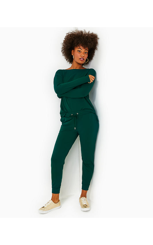 LILLABETH UPF 50+ PANT, EVERGREEN