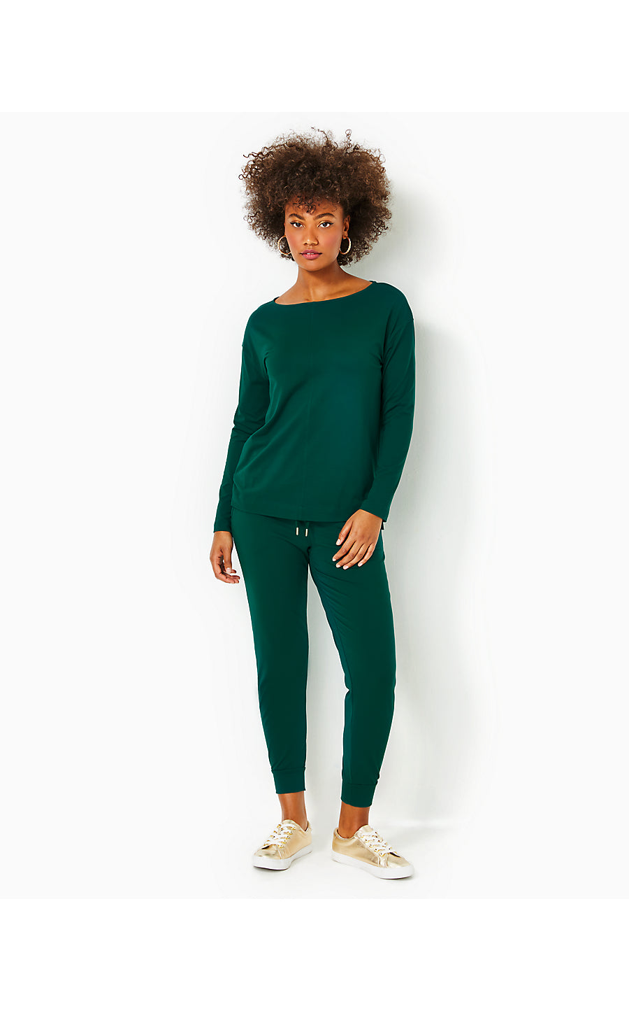 LILLABETH UPF 50+ PANT, EVERGREEN