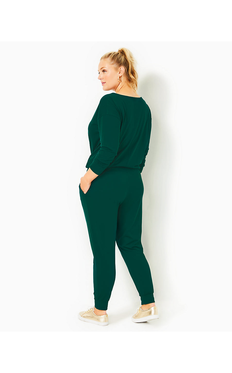 LILLABETH UPF 50+ PANT, EVERGREEN
