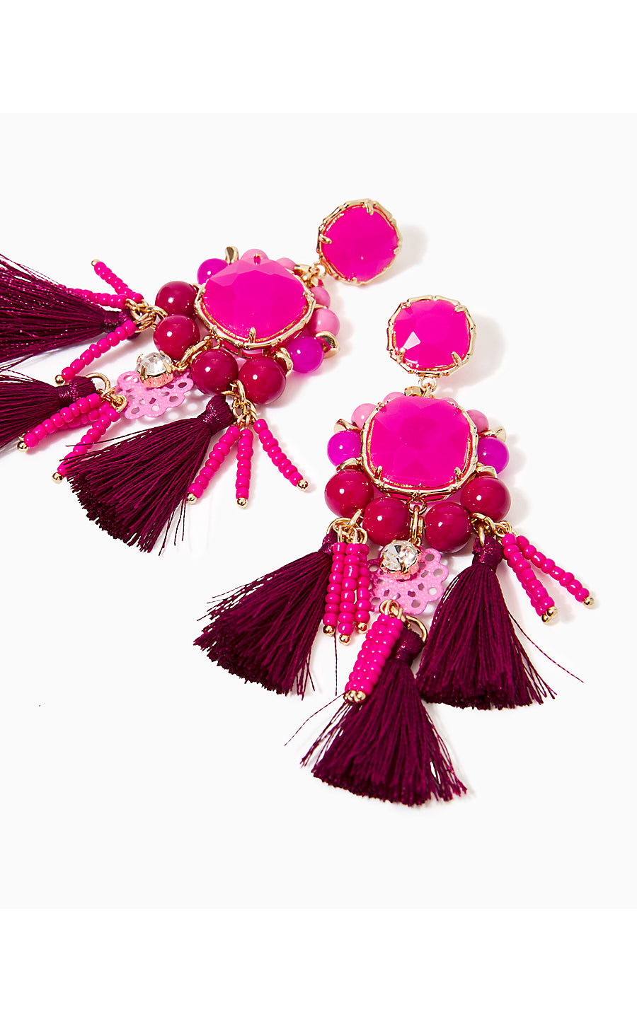 WATERSIDE EARRINGS, AMARENA CHERRY