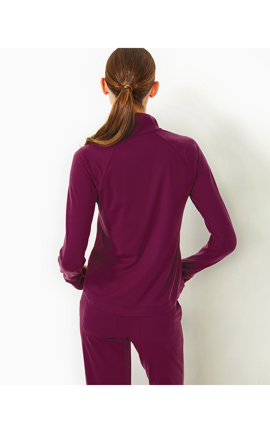 ARIETTA UPF 50+ POPOVER, AMARENA CHERRY