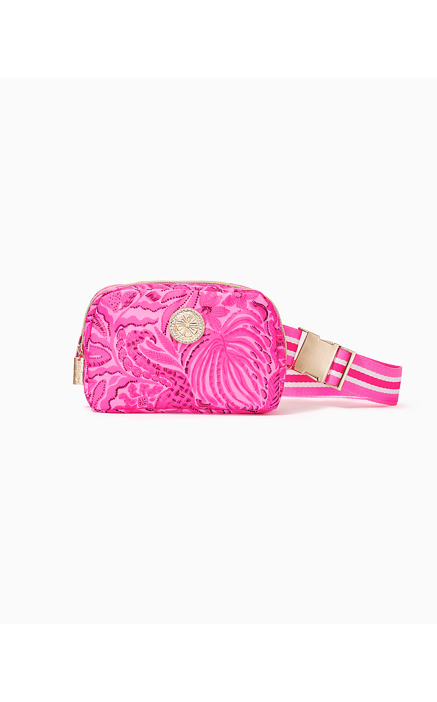 JEANIE BELT BAG, CERISE PINK PINKIE PROMISES