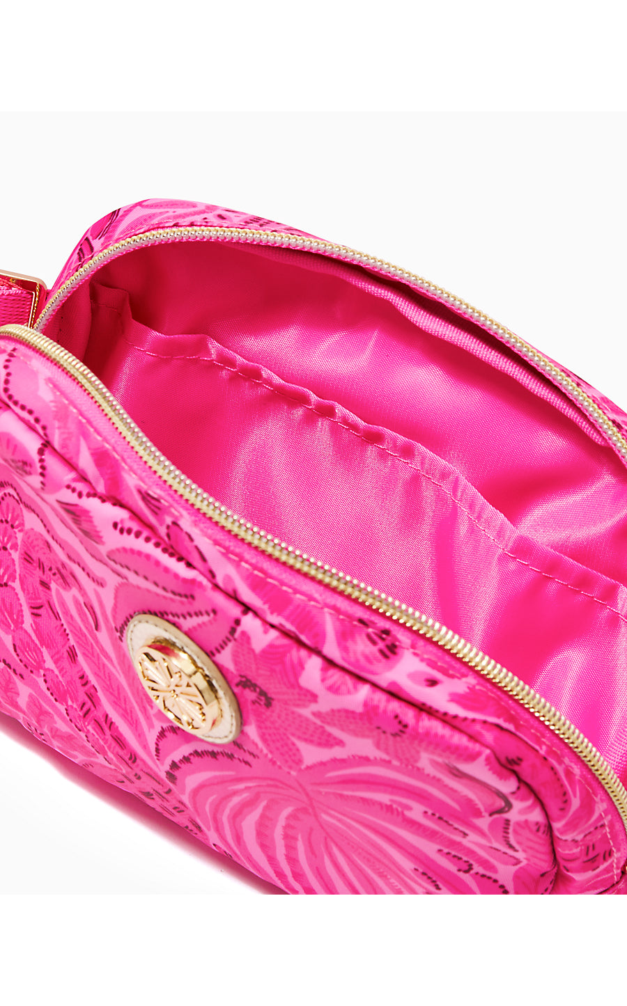 JEANIE BELT BAG, CERISE PINK PINKIE PROMISES