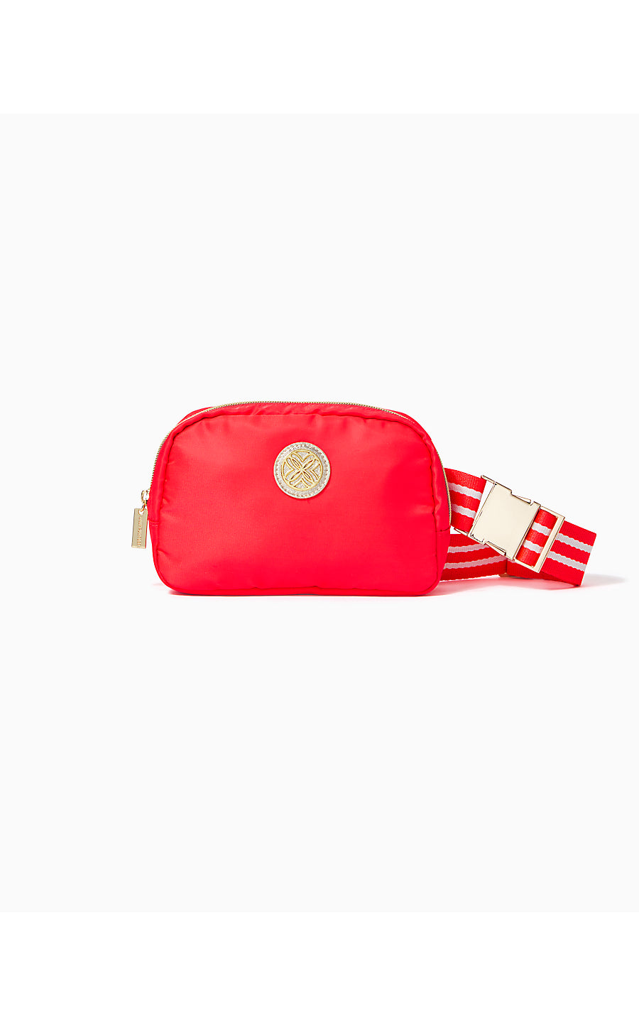JEANIE BELT BAG, MIZNER RED