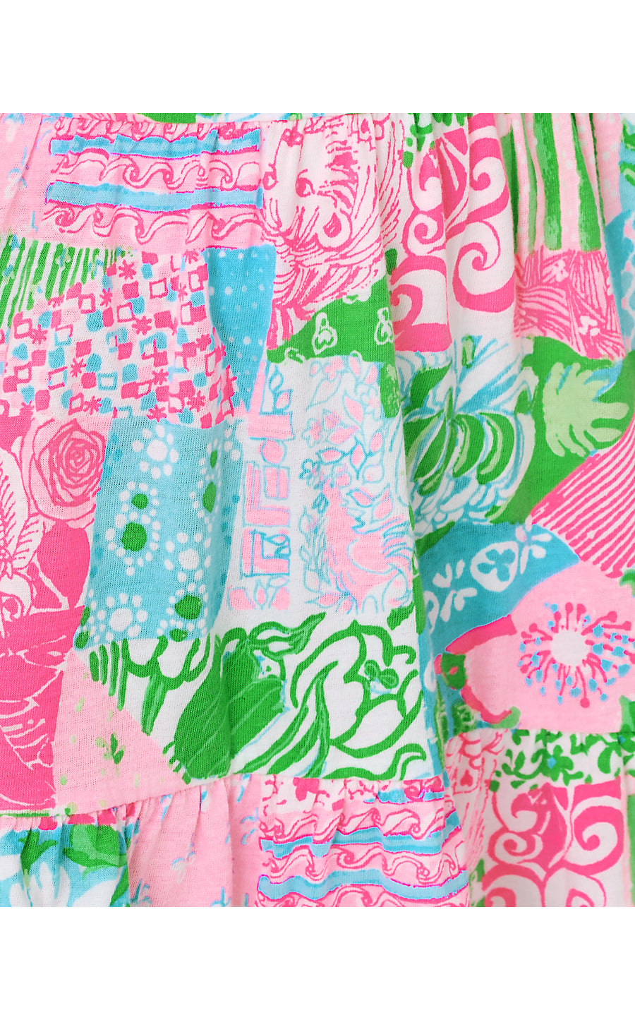 MINI JILLY MIDI DRESS, MULTI CRAZY QUILT