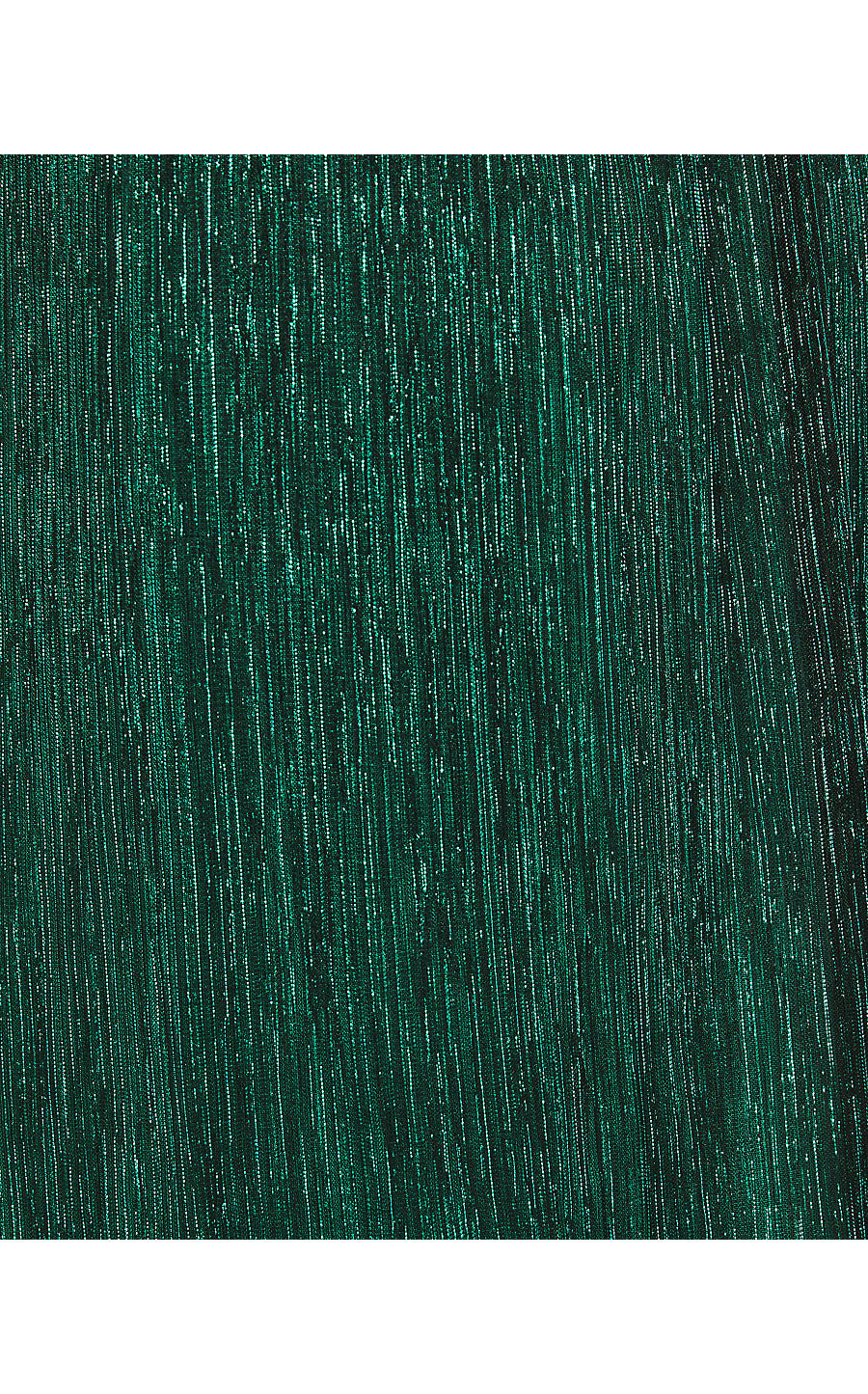 SINCLARE SHORT SLEEVE DRESS, EVERGREEN METALLIC KNIT CRINKLE